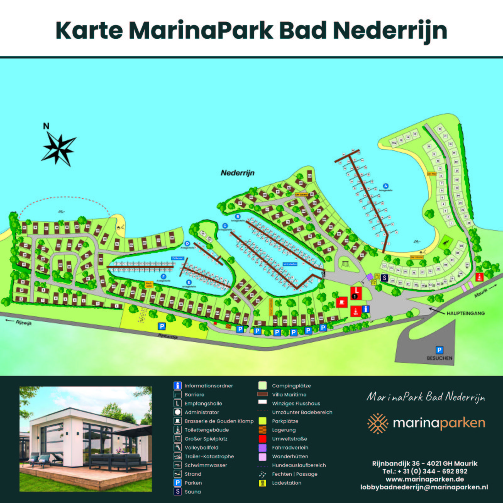 Karte MarinaParken