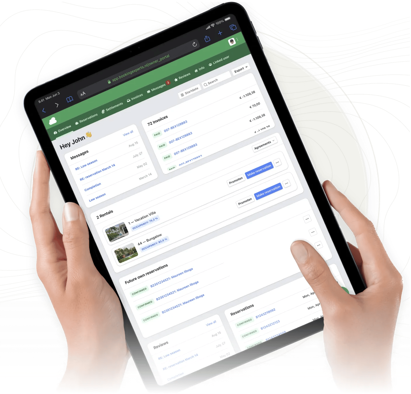 Owner portal