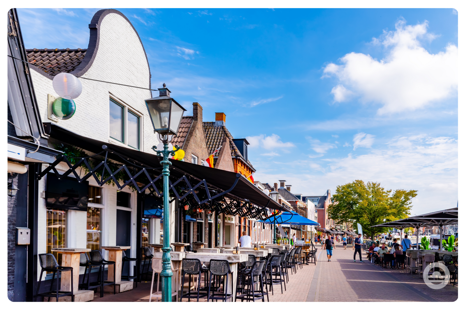 Historische straatjes in Lemmer