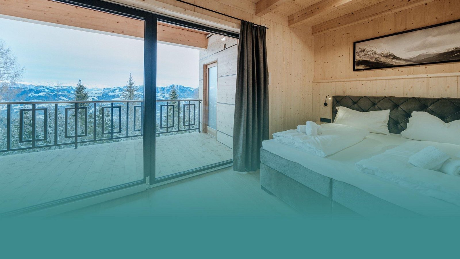 Lodge-Schlafzimmer