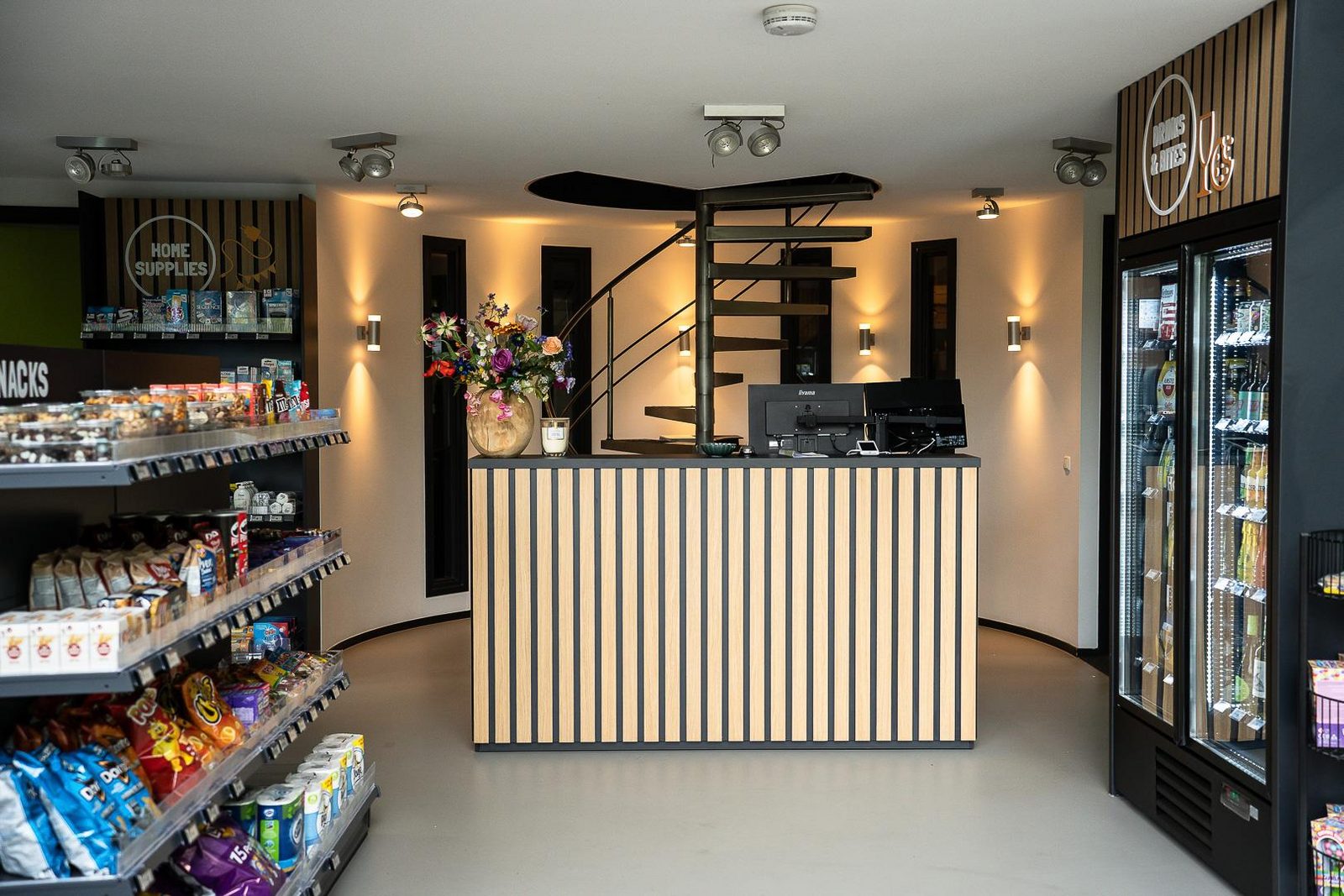 Receptie winkel