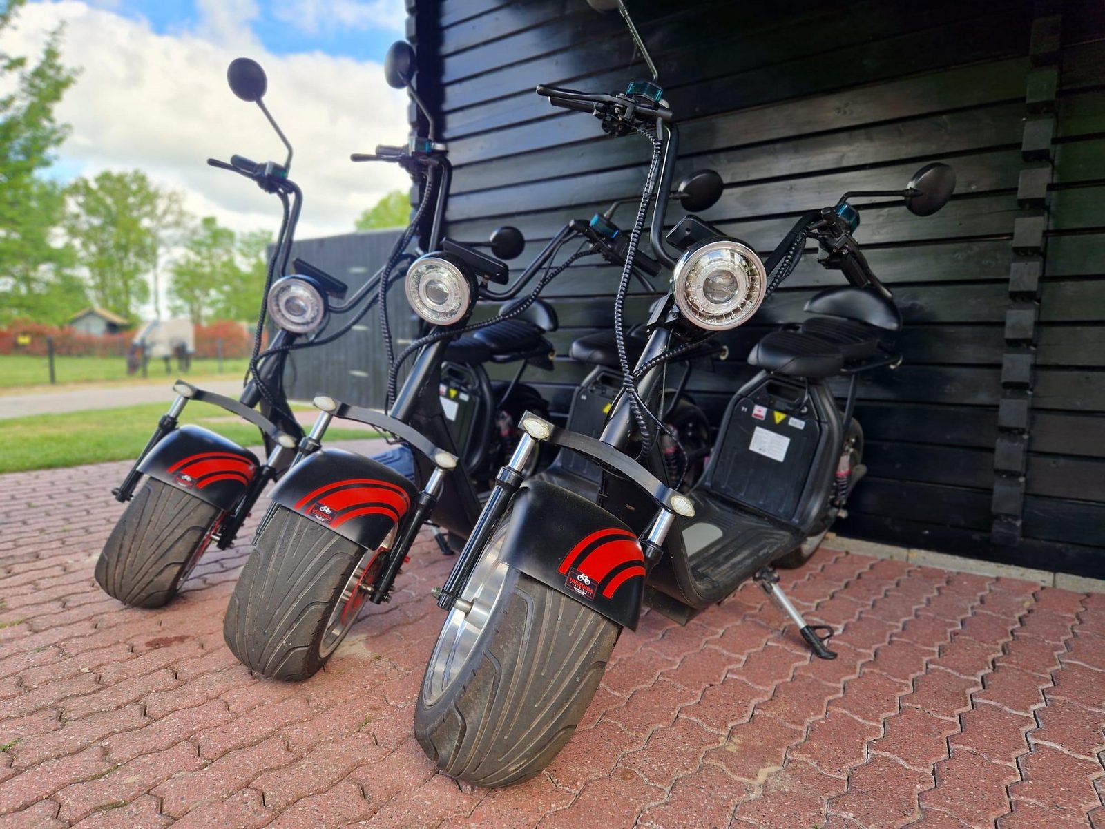 Nieuw: E-choppers te huur!