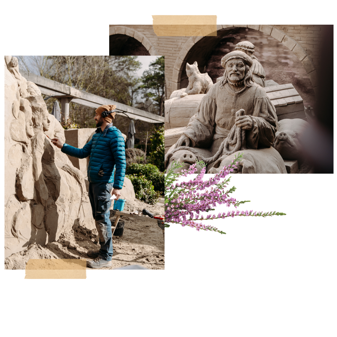 Zandsculpturen Garderen