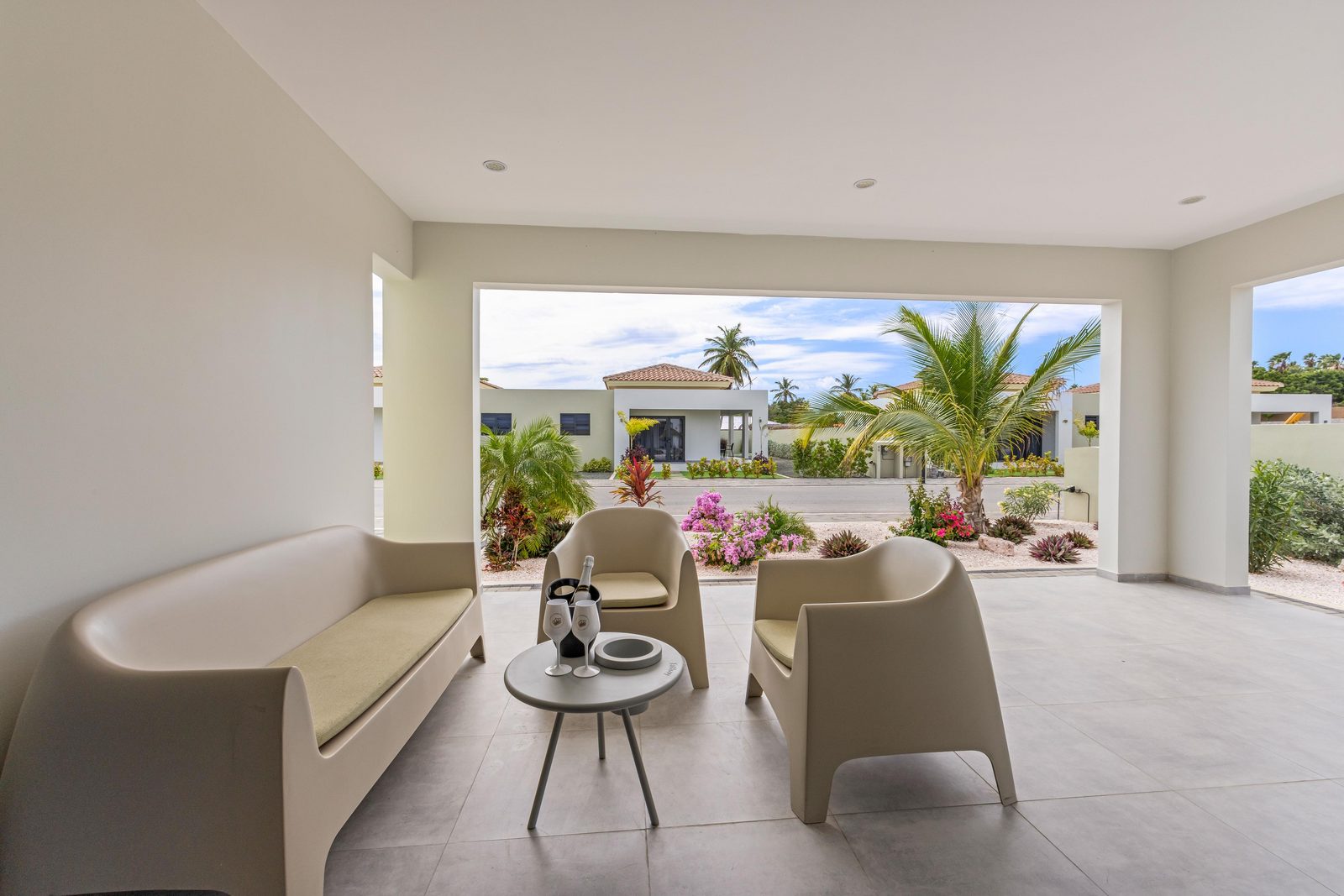 Elisabeth Villas and Apartments woonkamer