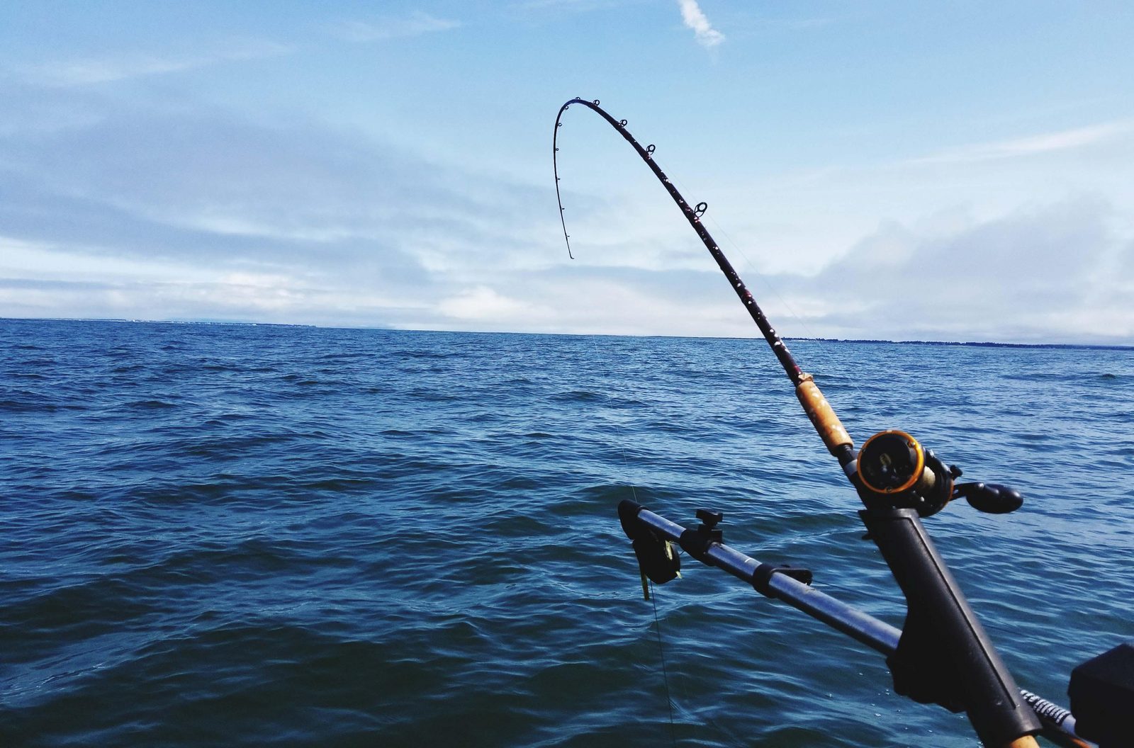 Pesca en el mar en Benidorm
