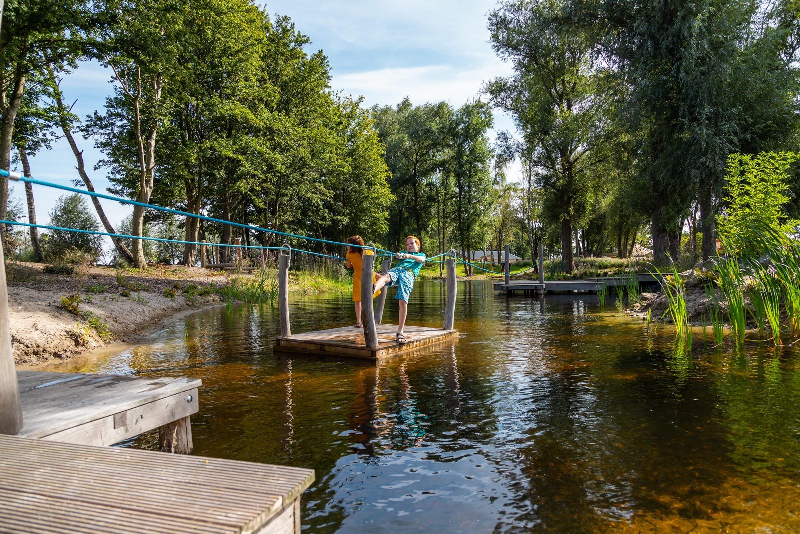 Spielen in Europarcs-Lagern