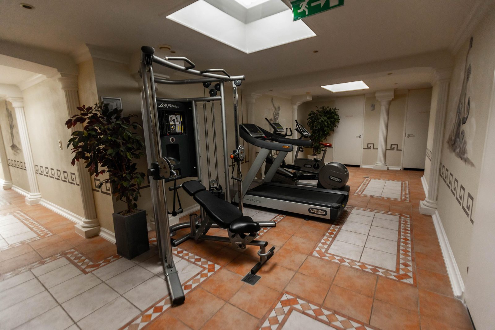 Fitness- en wellnessruimte
