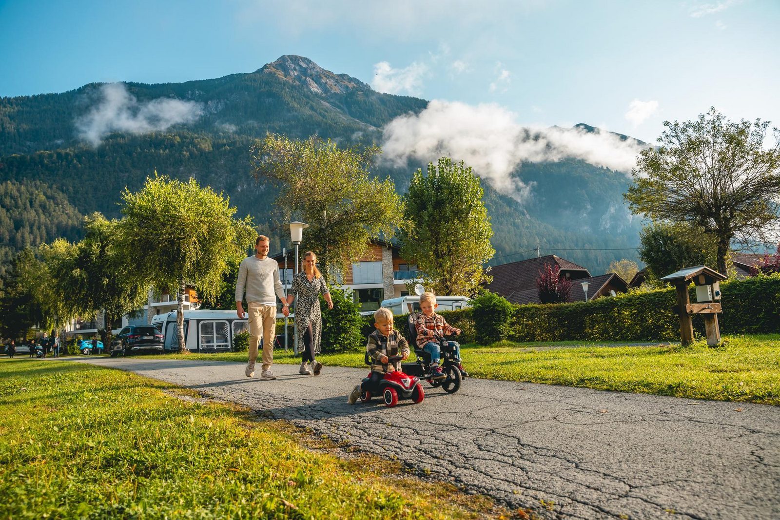 Urlaub in den Bergen Österreich