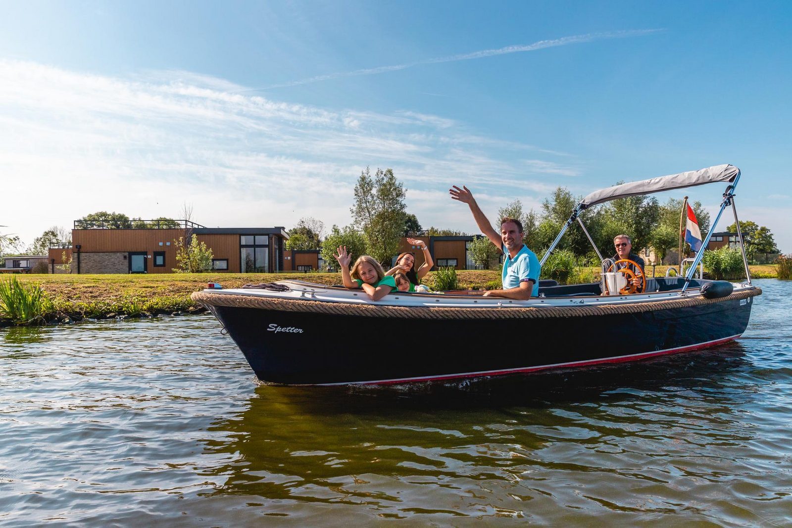 vakantiepark aan het water
