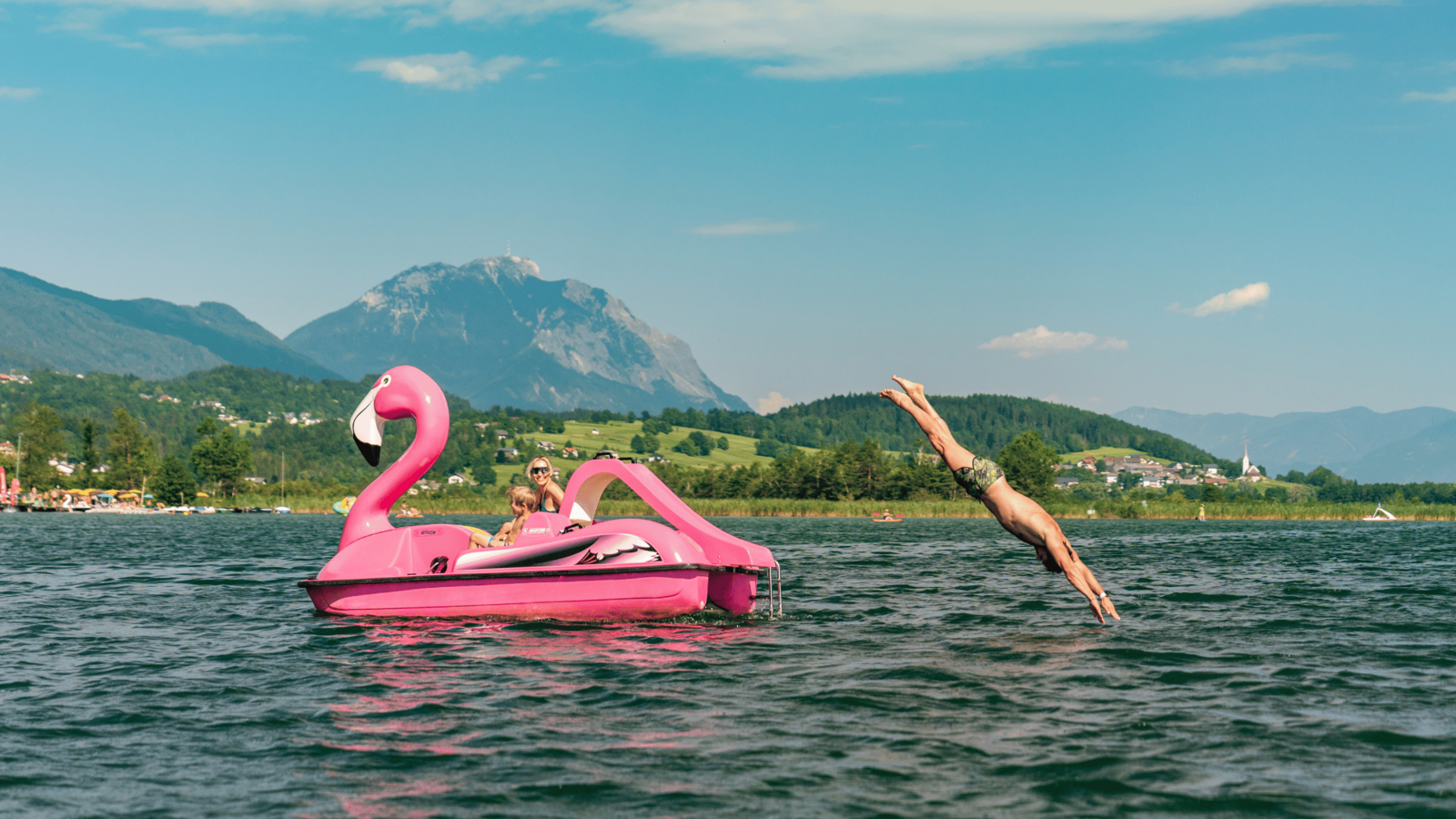 Strandbad van Schluga