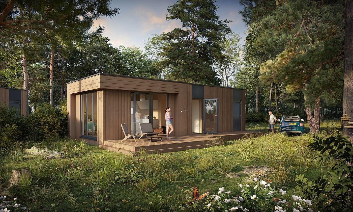 Spa lodge for 2 people