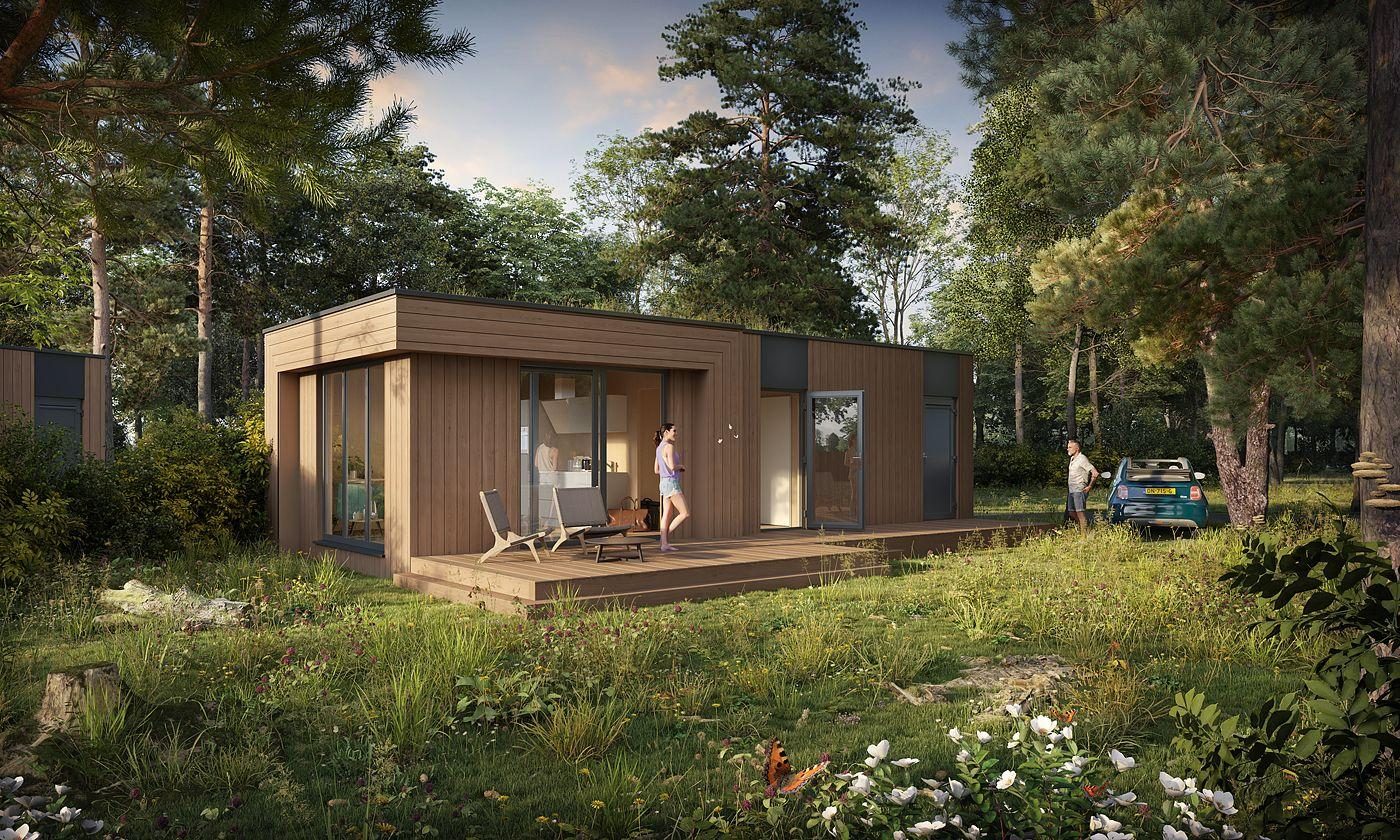 Spa lodge for 2 people