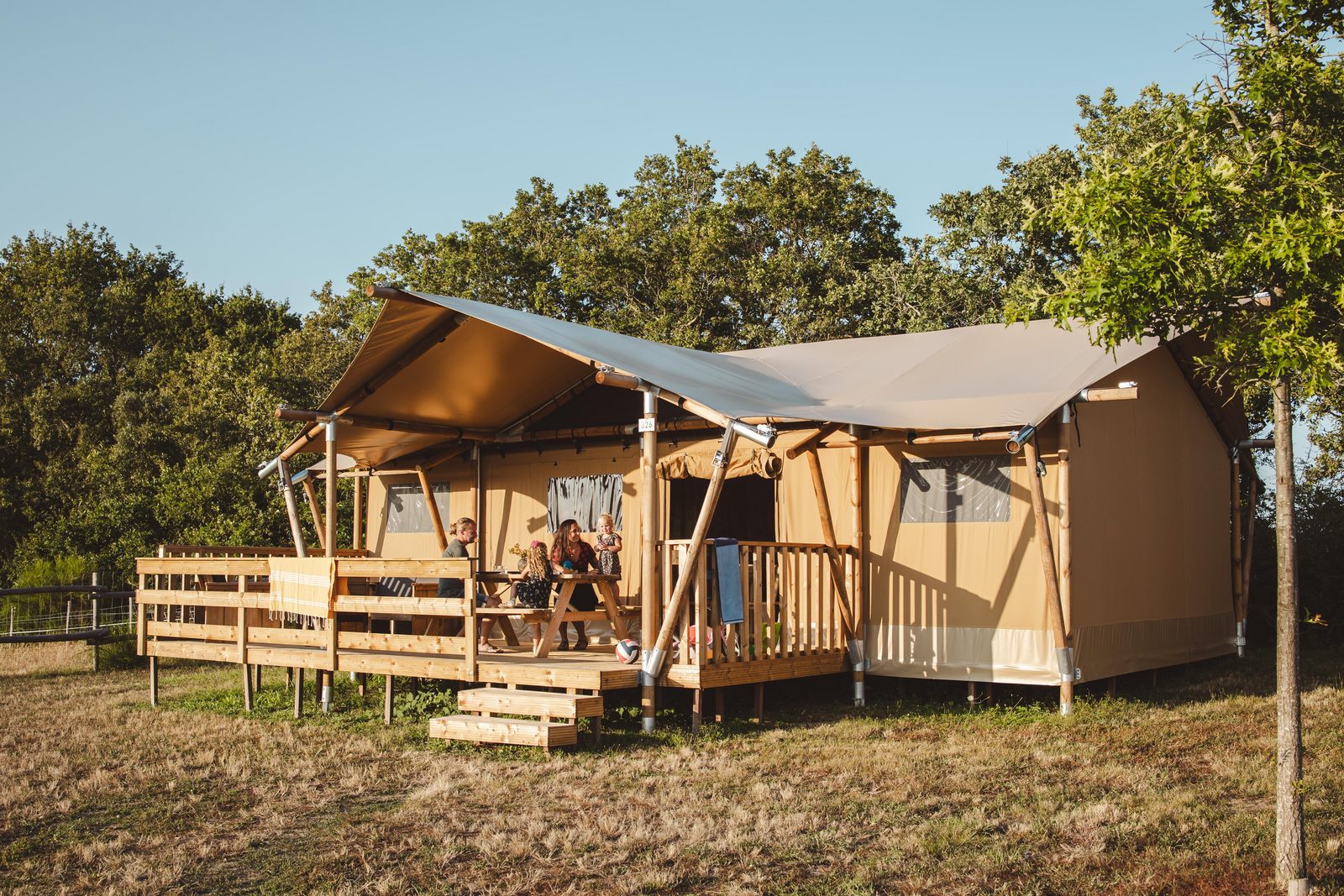 glamping tent