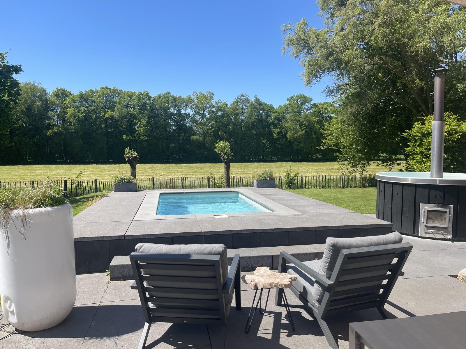 VAKANTIEHUIS MET PRIVE ZWEMBAD EN HOTTUB