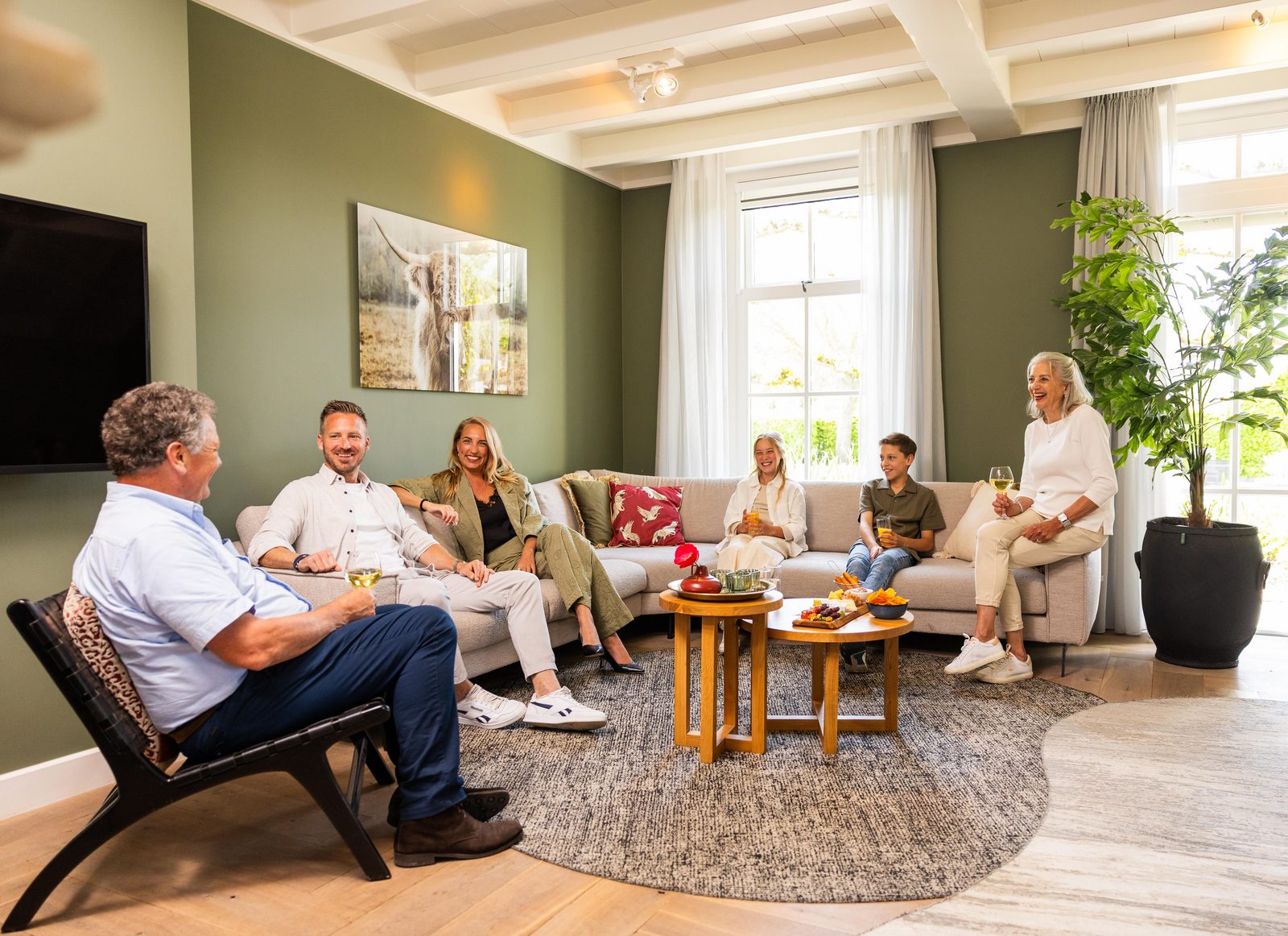Spacious group accommodation