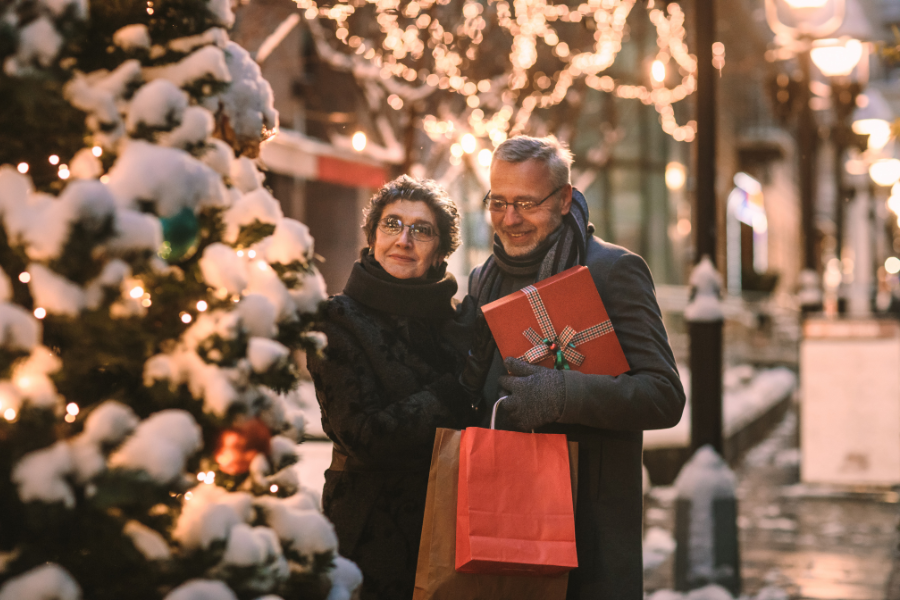 Christmas shopping in Nieuwpoort
