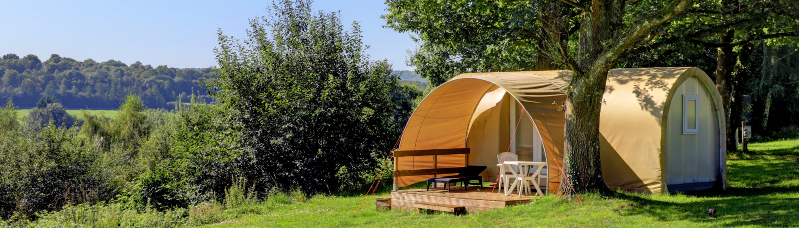 Panoramisch Uitzicht Camping La Colline