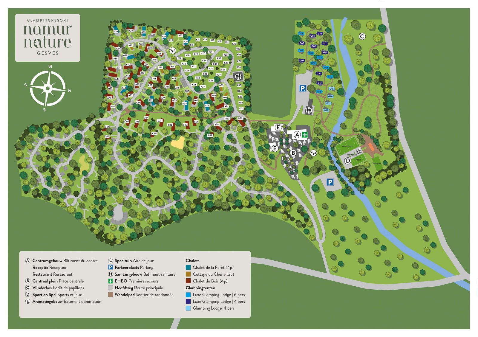 Map of the Resort
