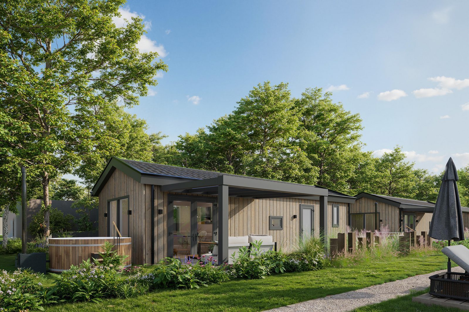 Vakantiehuis kopen eigen grond
