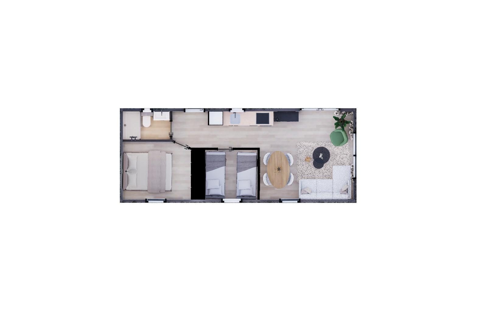Grundriss Waterlodge