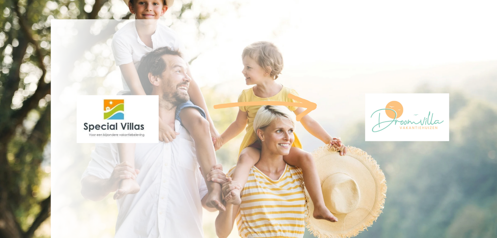 Unieke collectie vakantiehuizen 