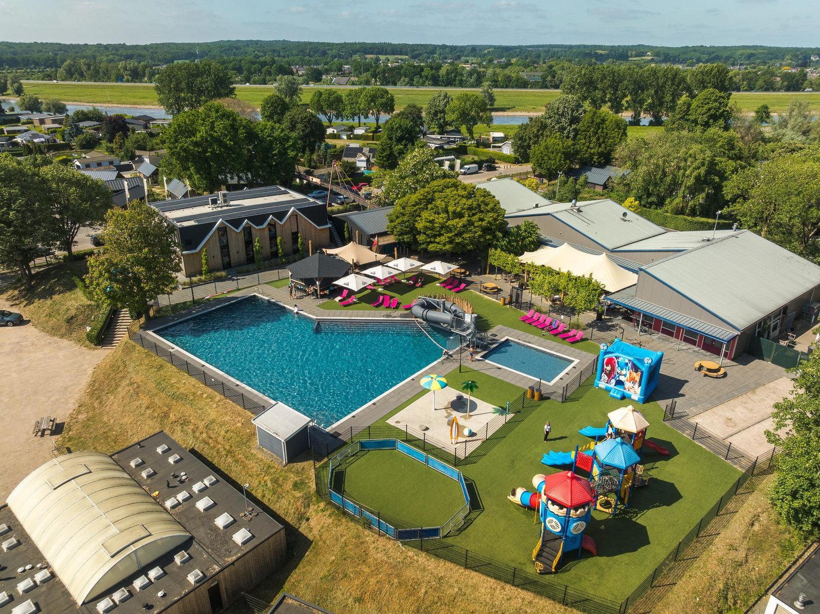Campingplatz in Gelderland mit Swimmingpool