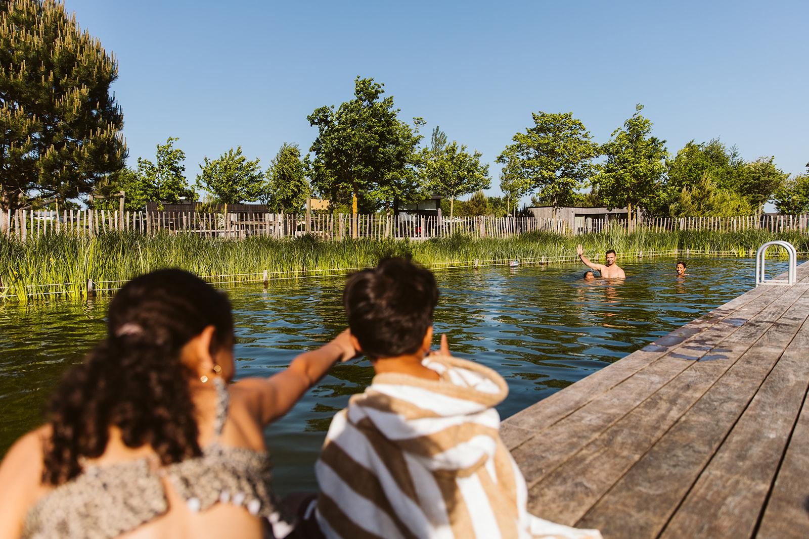 Natuurlijke zwemvijver