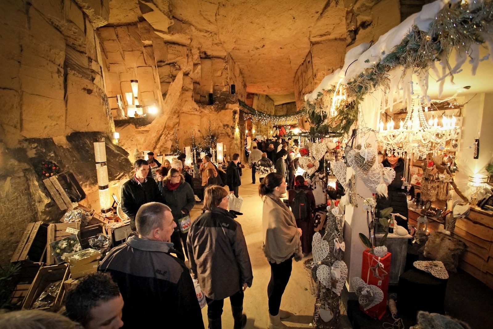 Kerststad kerstmarkt Valkenburg