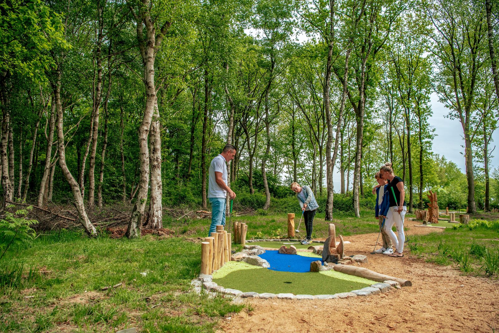 EuroParcs Ruinen holiday park Drenthe mini golf family