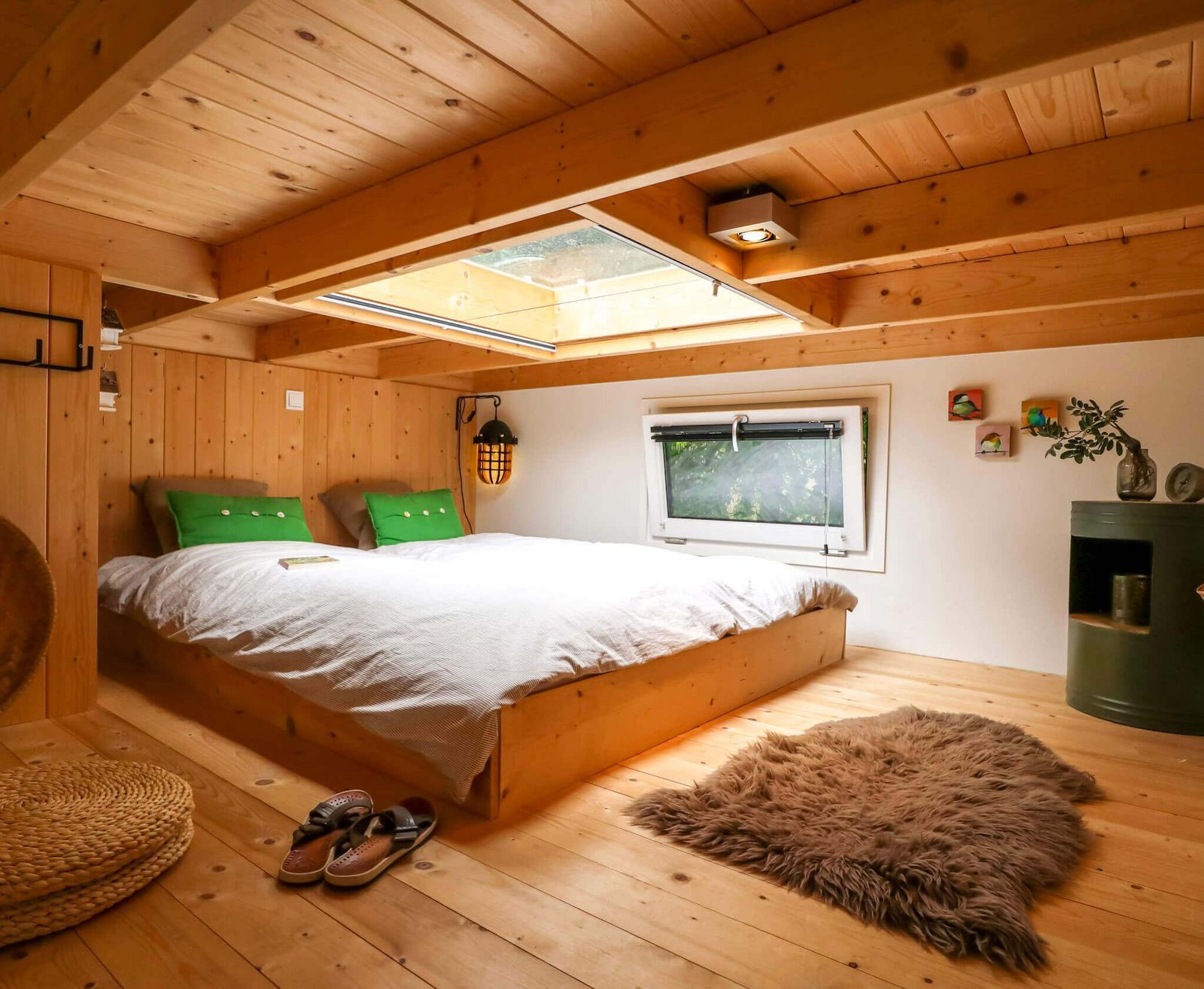 tiny house - de zanding - bed