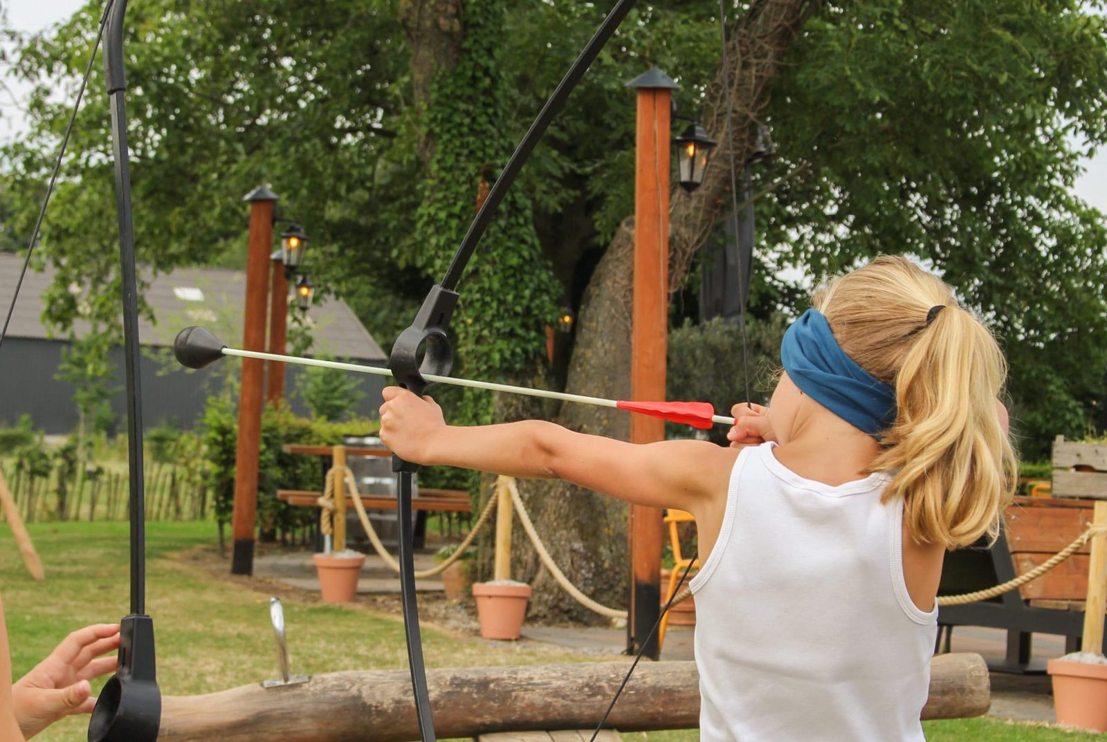 EuroParcs holiday park children animation archery