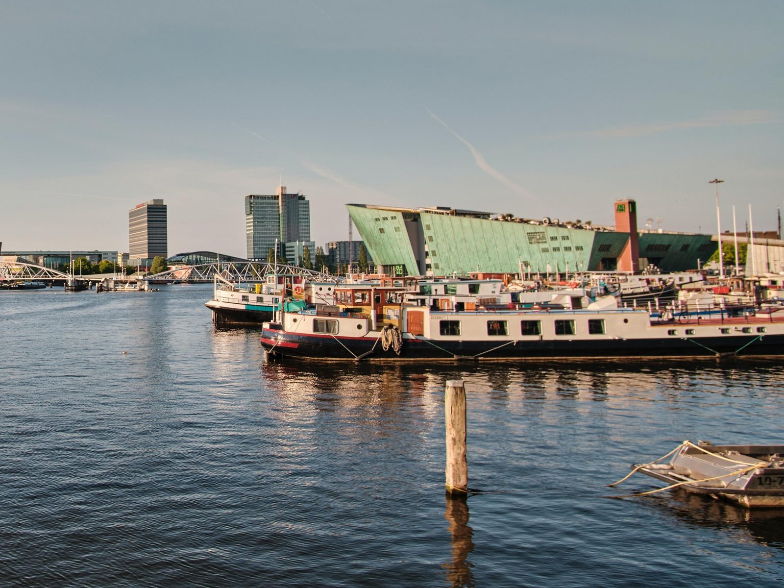 NEMO Science Center Amsterdam Water Boats