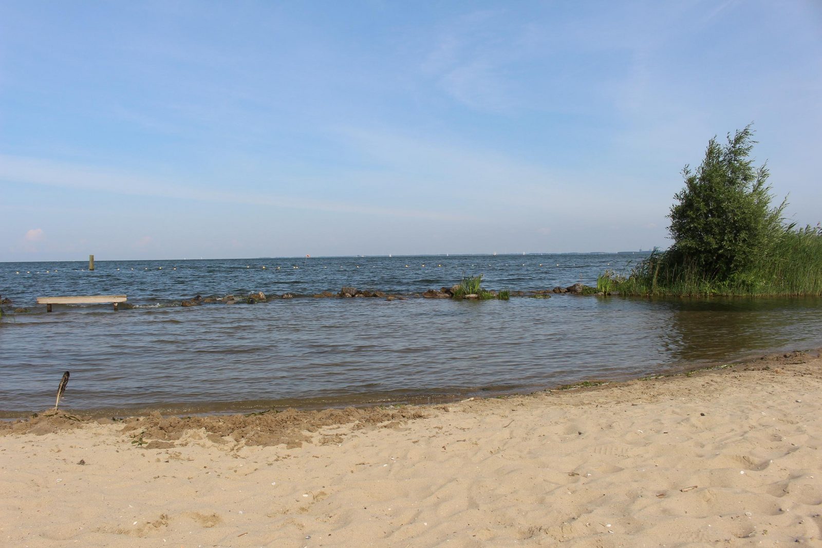 Holiday park EuroParcs Poort van Amsterdam beach water lake summer