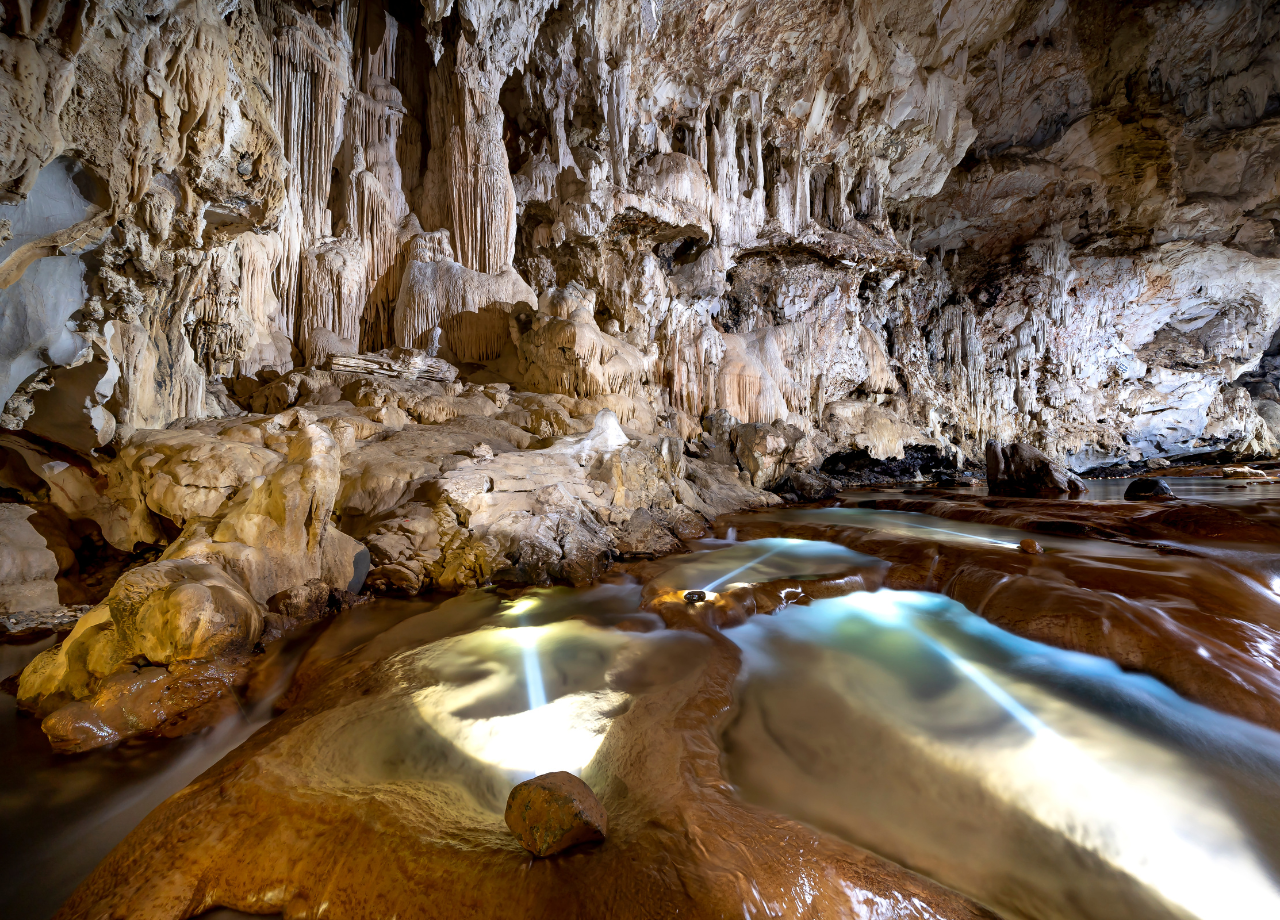 Dripstone cave