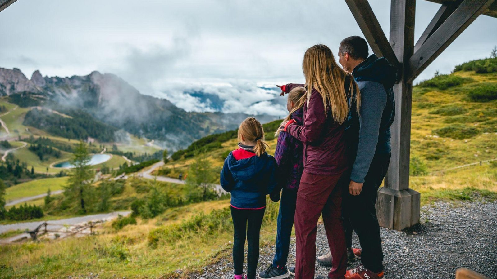 Pressegger See Nassfeld Austria hiking family 2