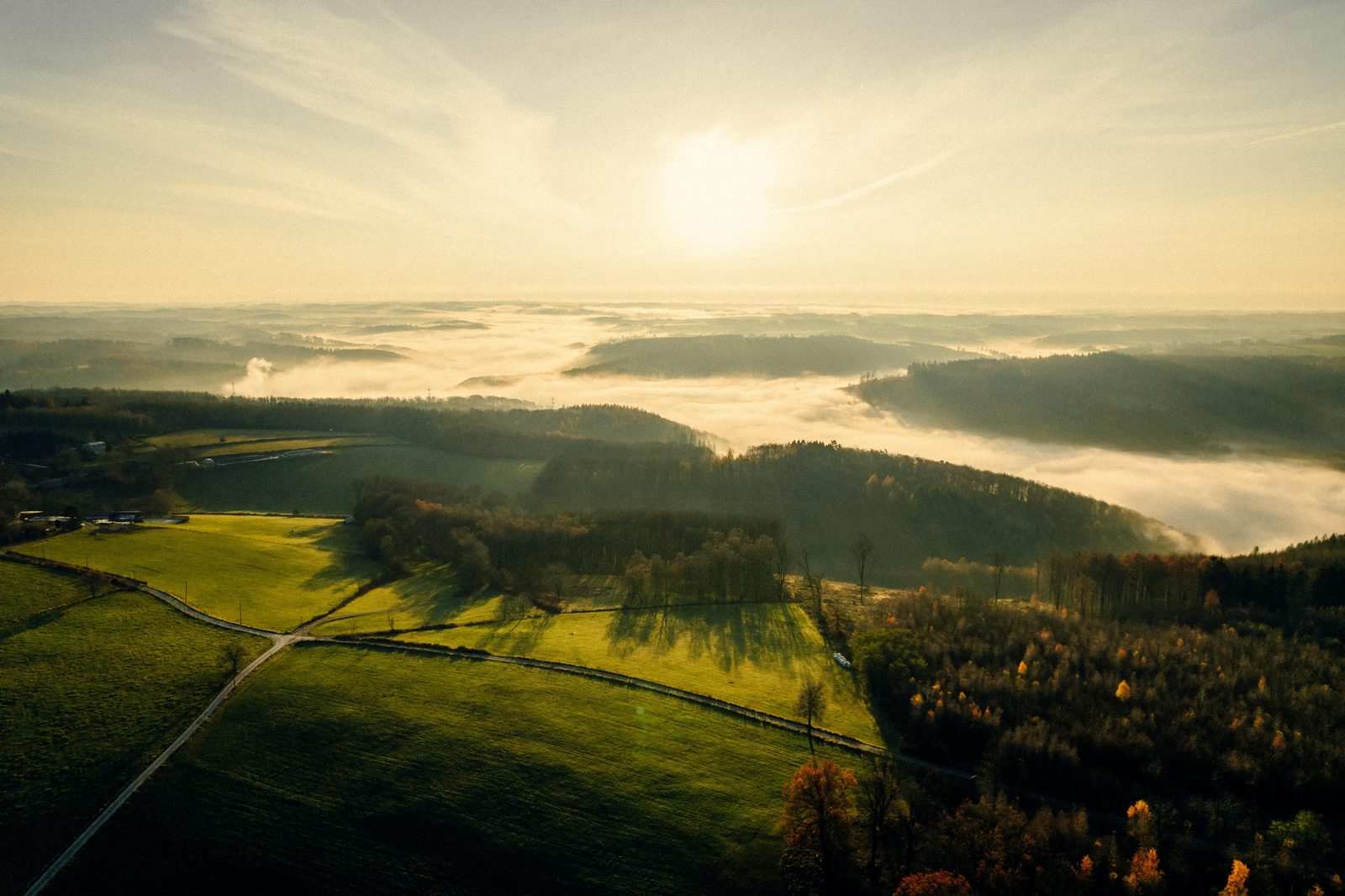 Sauerland from above
