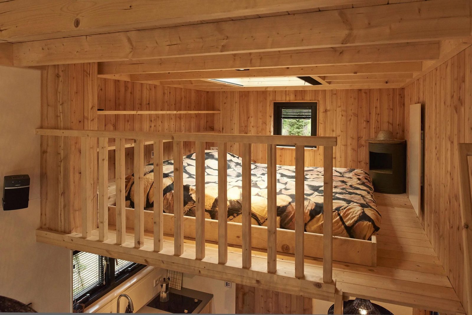 Tiny House 2 personen slaapvide op EuroParcs Maasduinen