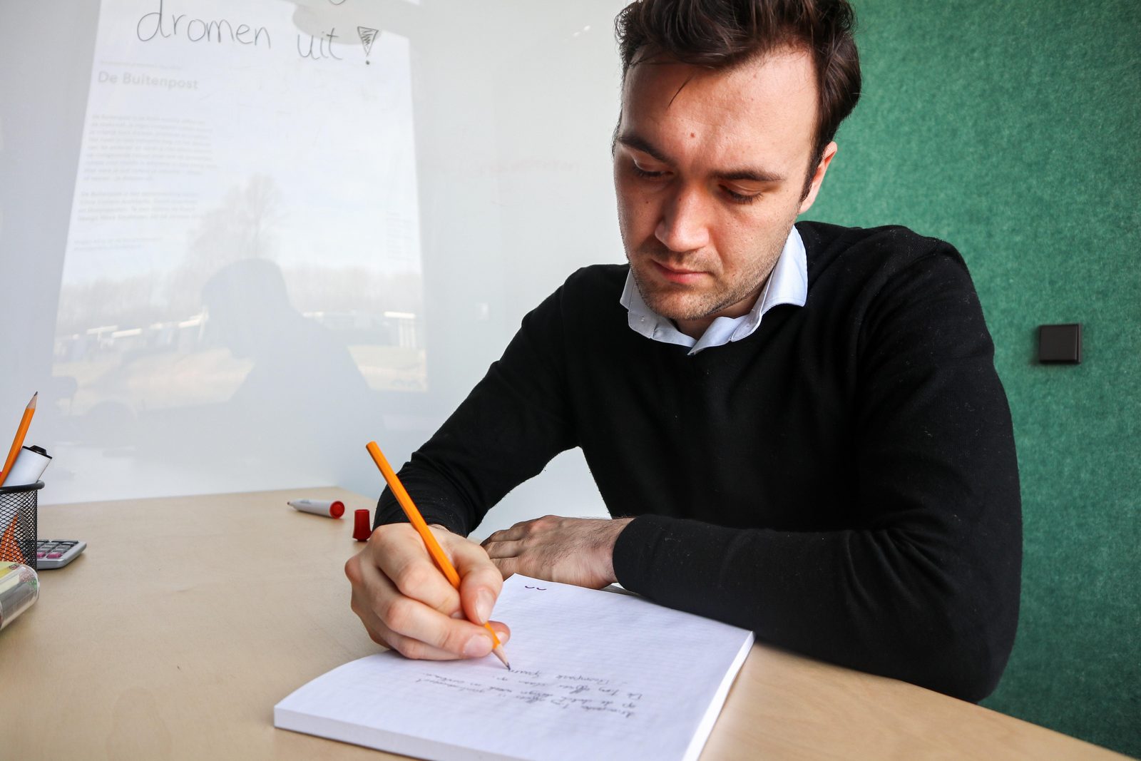 Tiny Office Writing Paper