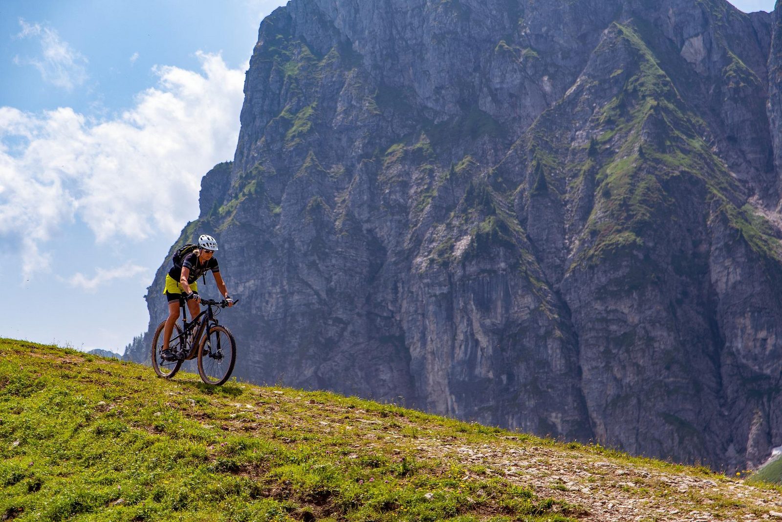 Mountainbike mountain summer
