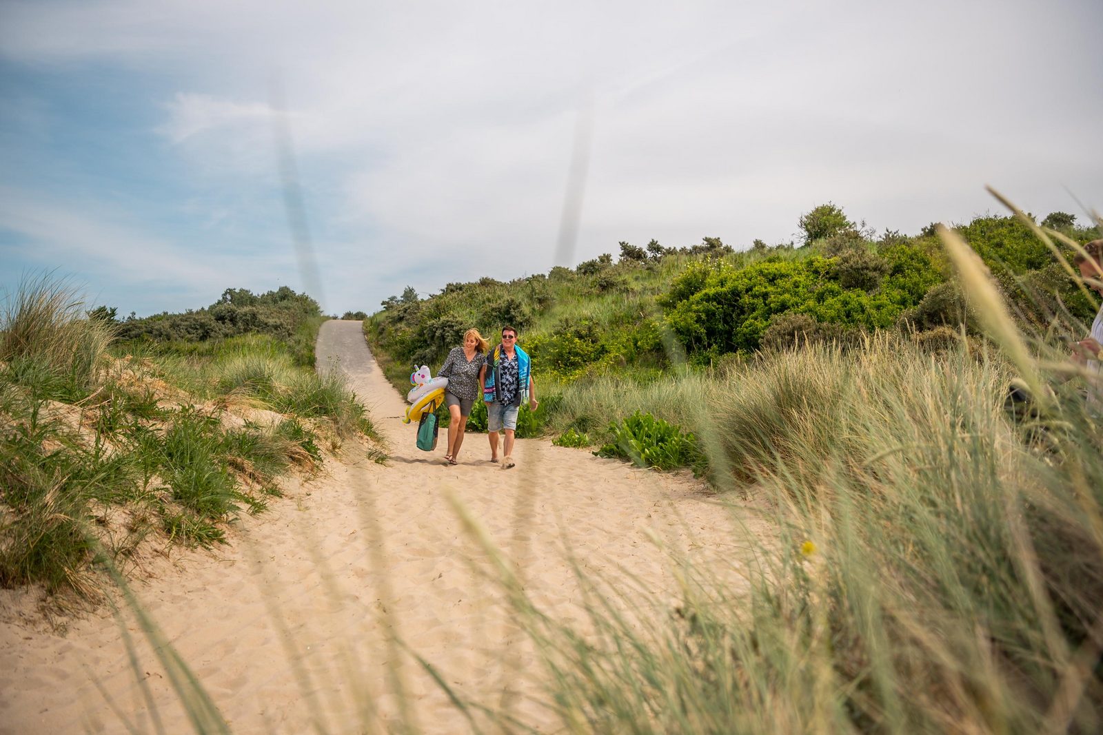 EuroParcs Schoneveld Ferienpark Küste Strand Dünen Paar