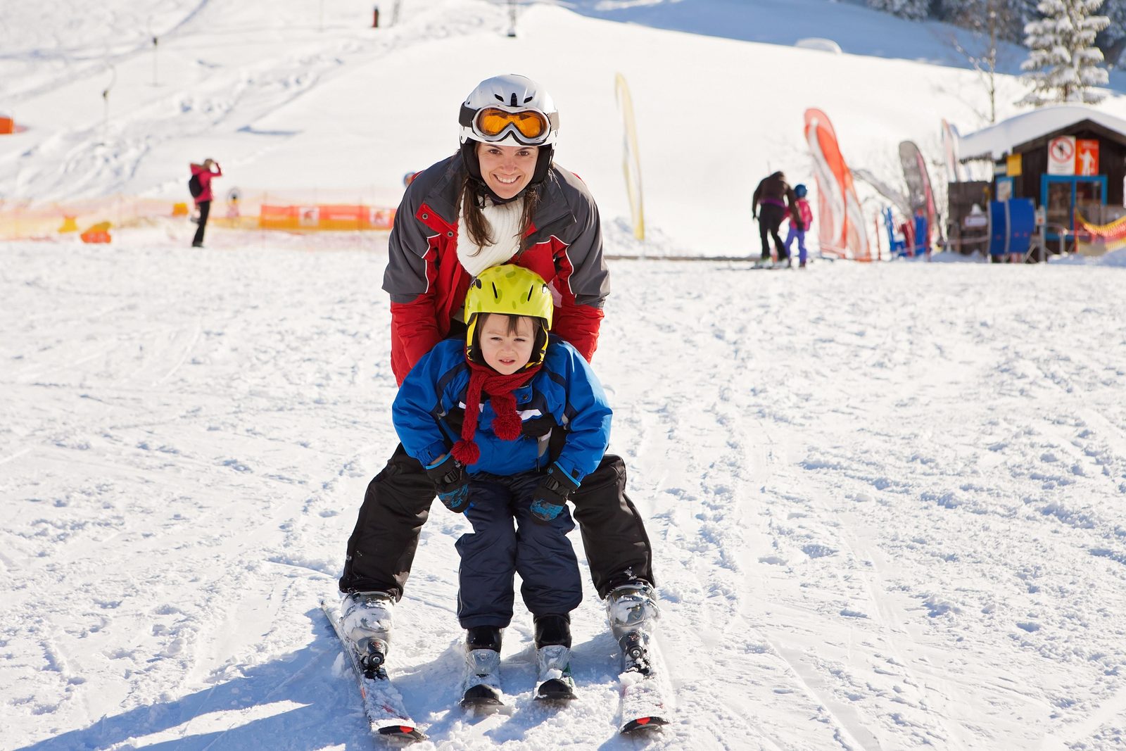 Ski Mother Kid