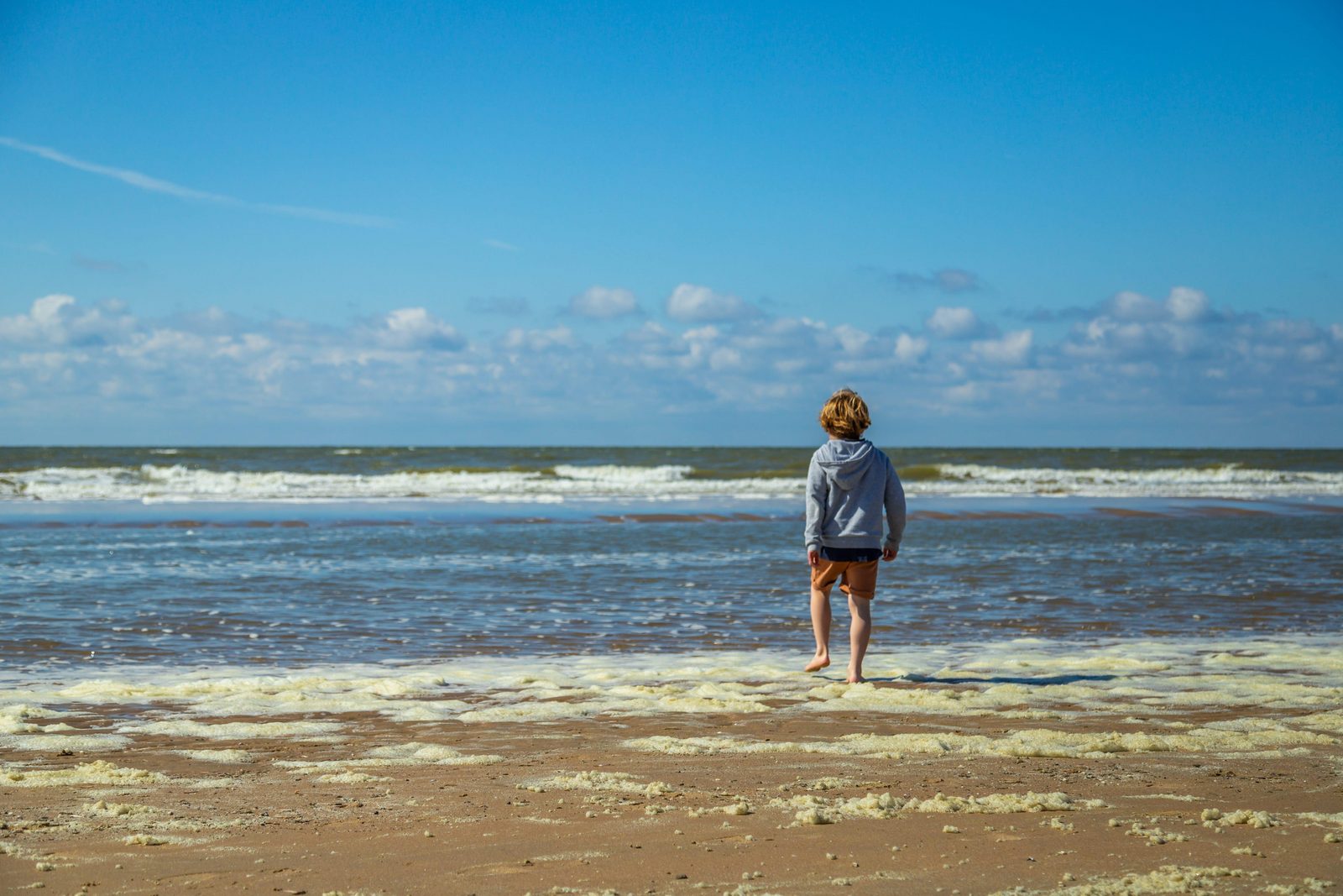 Beach Kid Sea