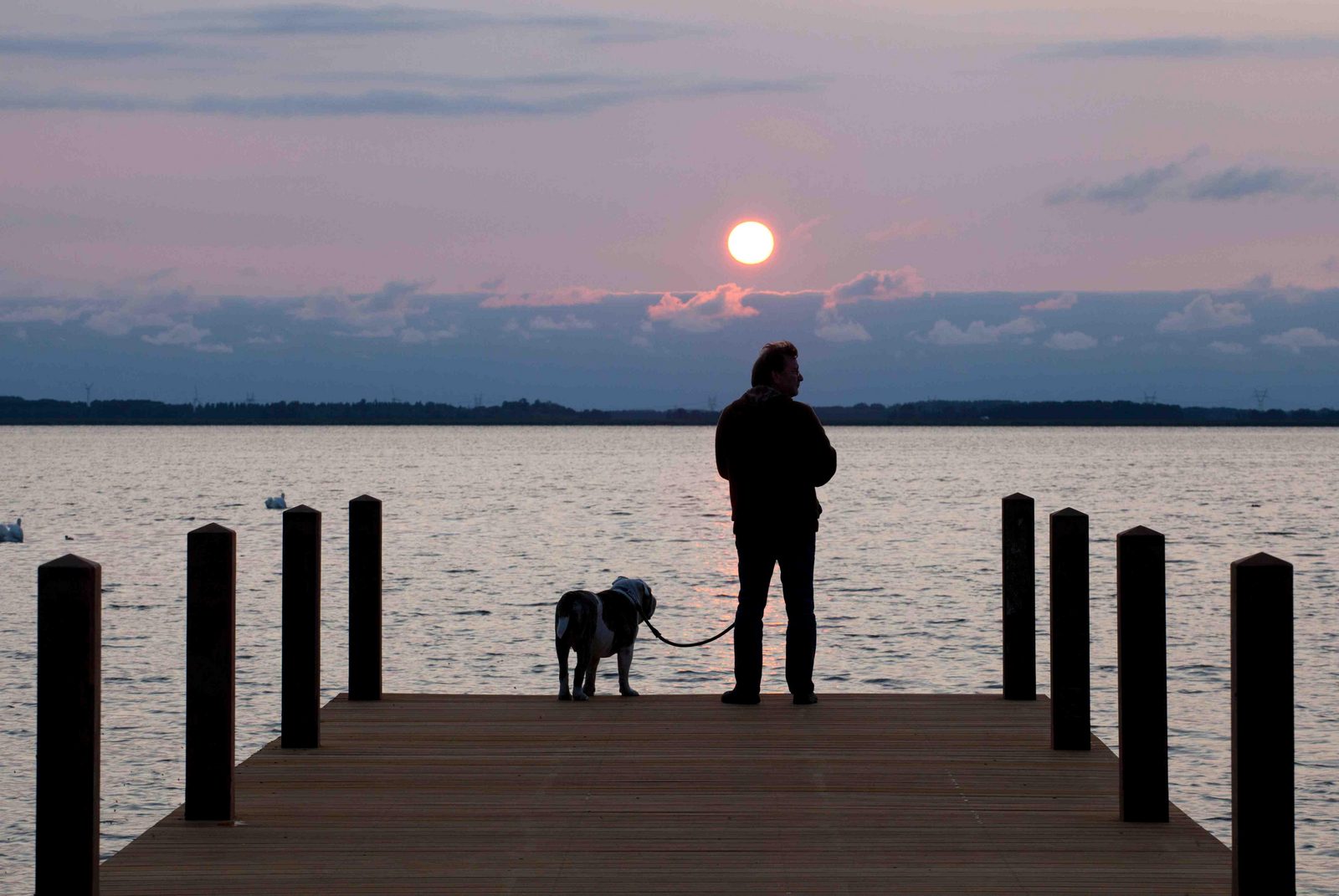 Strand und Natursee