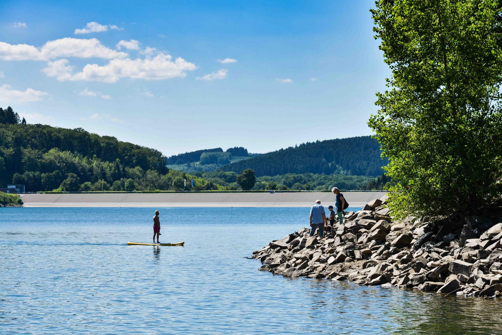 Wassersport am Biggesee