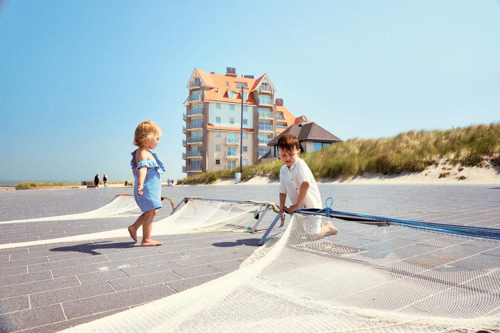 het strand van westende