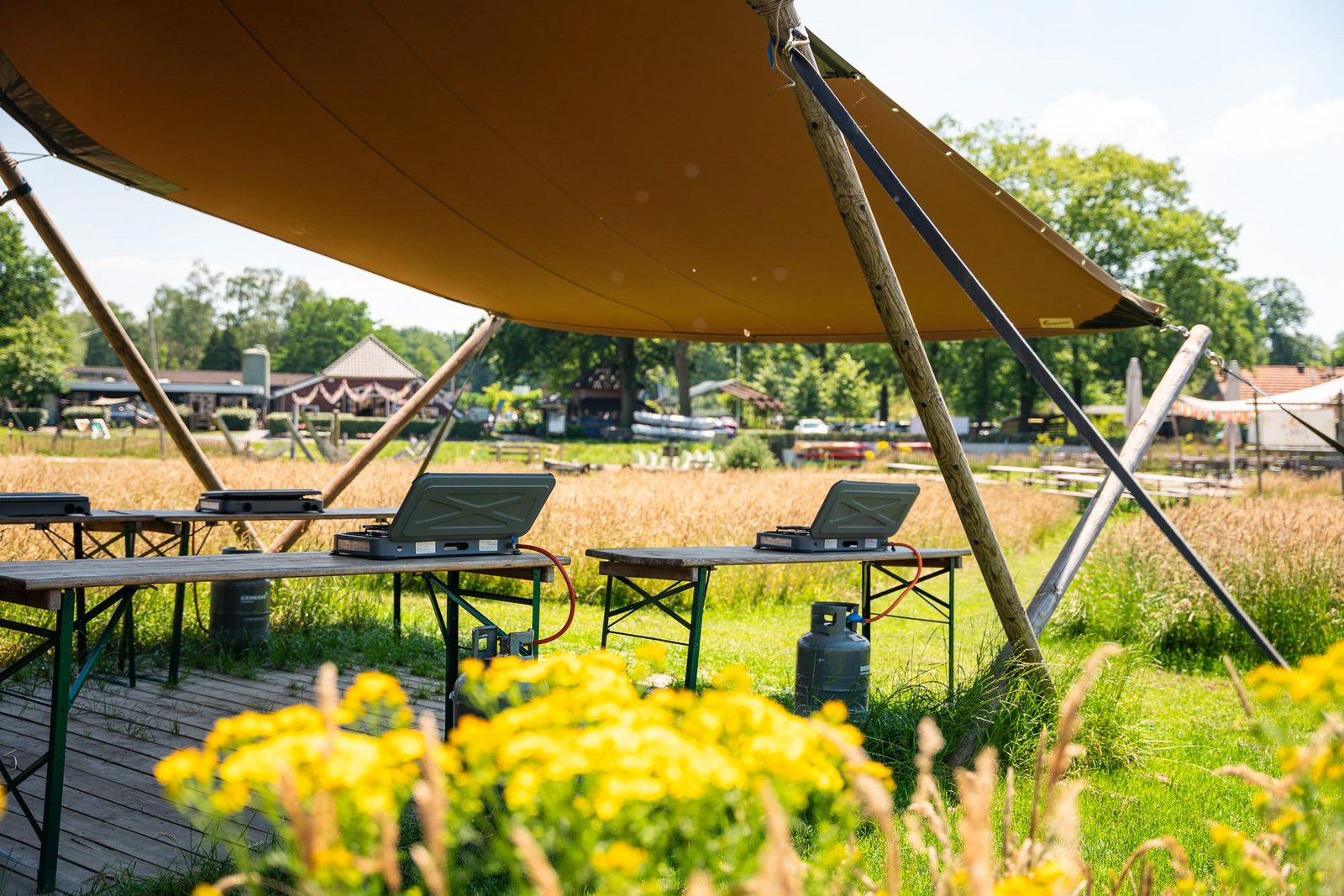 Ontdek onze pop-up glamping