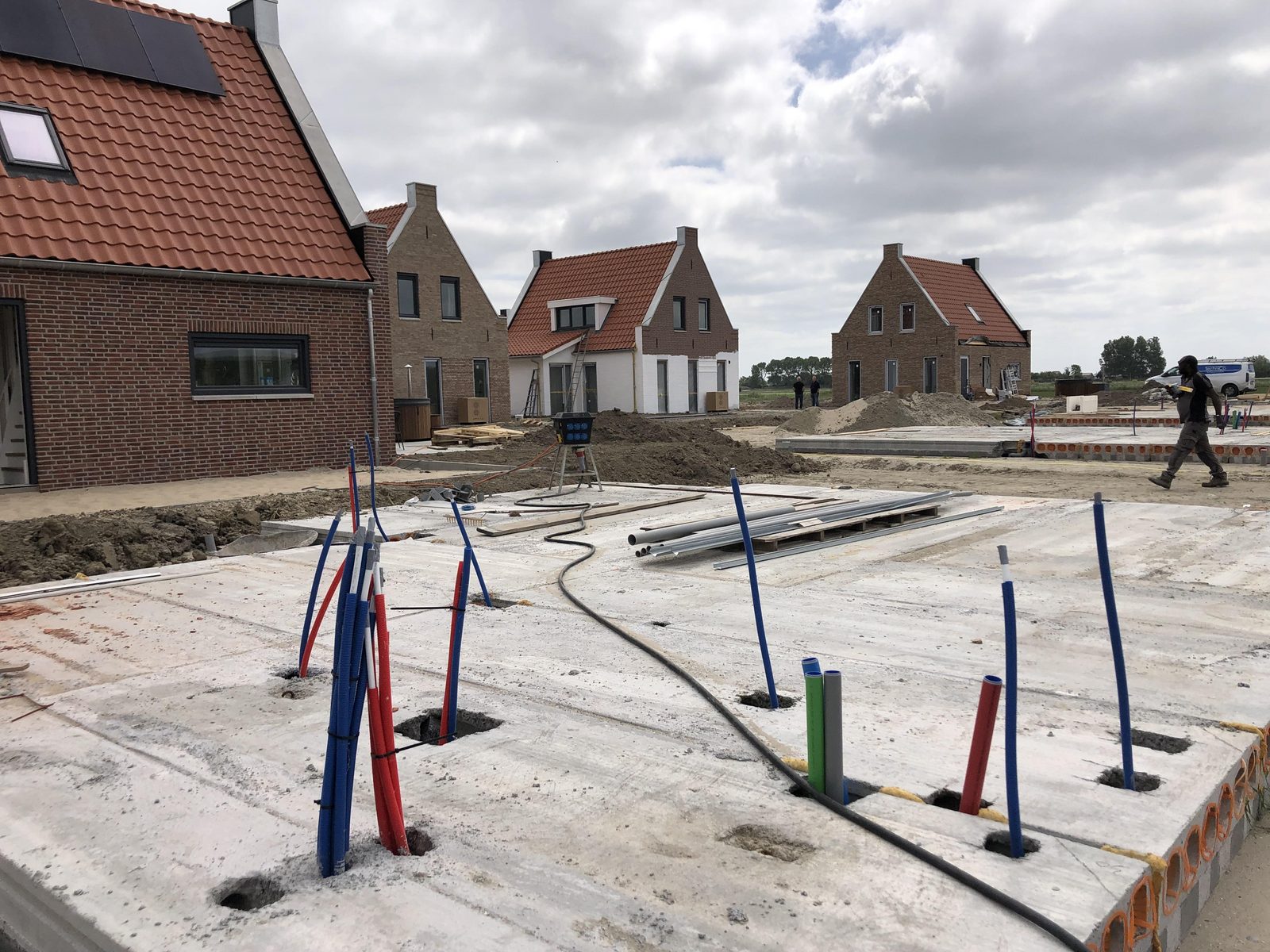 Fortschritt der Bauarbeiten im September 2024 – Knuitershoek