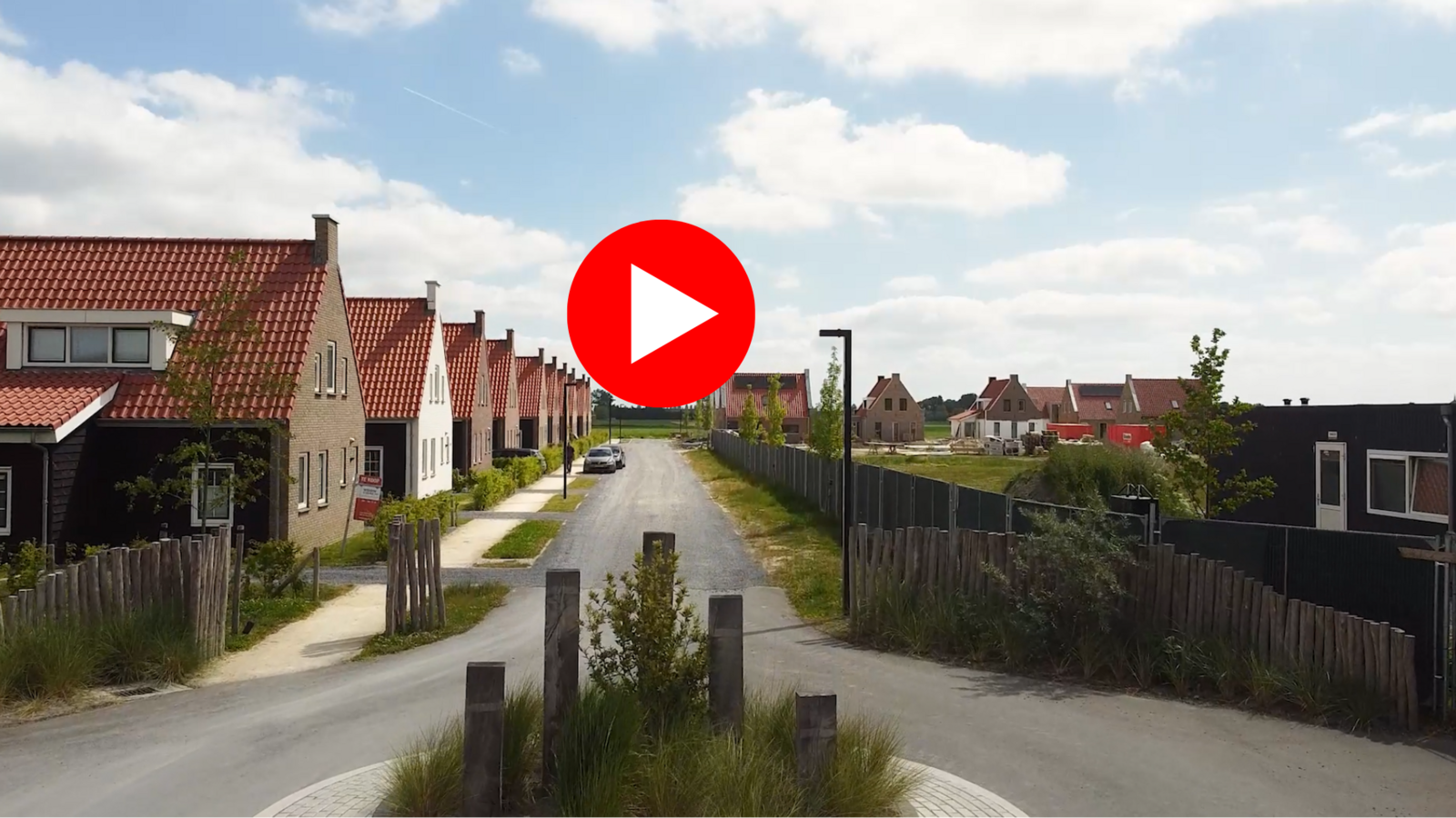Resort Knuitershoek drone construction update 