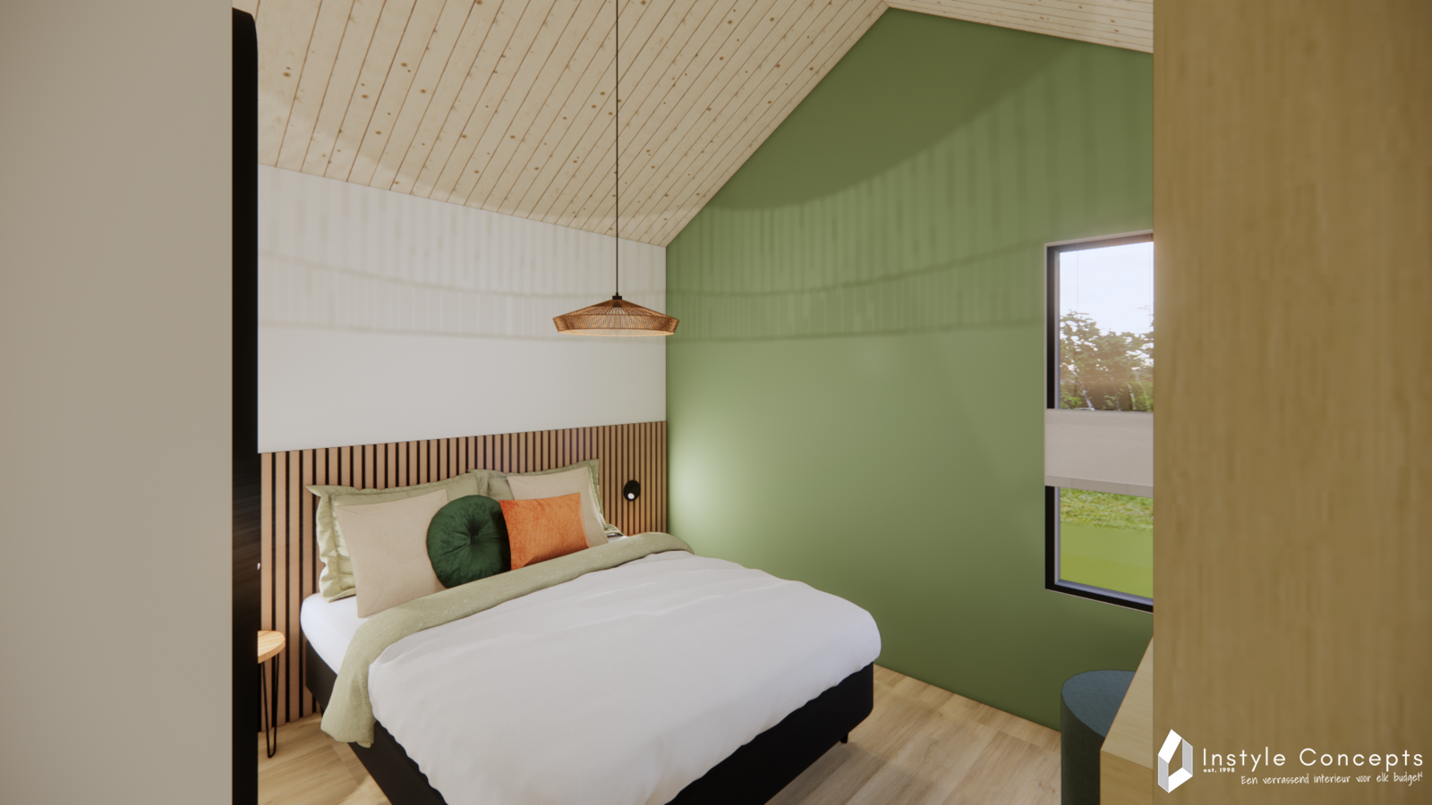 Stuga XL grote slaapkamer