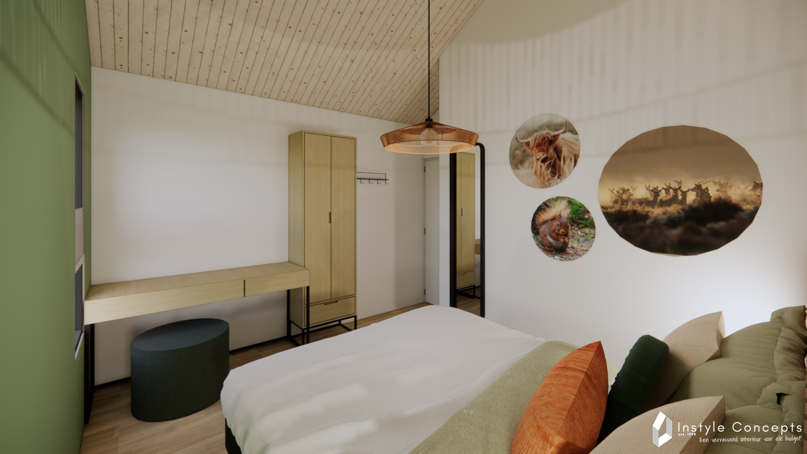 Stuga XL grote slaapkamer